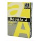 Hartie color pentru copiator A4, 80g/mp, 500coli/top, Double A - lemon intens