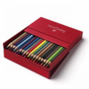 Creioane Colorate 36 culori cutie cadou Grip 2001 Faber-Castell