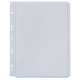 Folie protectie documente A4, cu burduf 28mm, PP - 180 microni, 10/set, Office Products