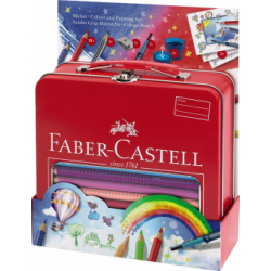 Set Cadou Desen Si Pictura Jumbo Grip Faber-Castell