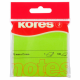 Notes Adeziv 75 x 75 mm verde neon 100 File Kores