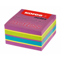 Notes Adeziv 75 x 75 mm Neon Mixt Nou 450 File Kores