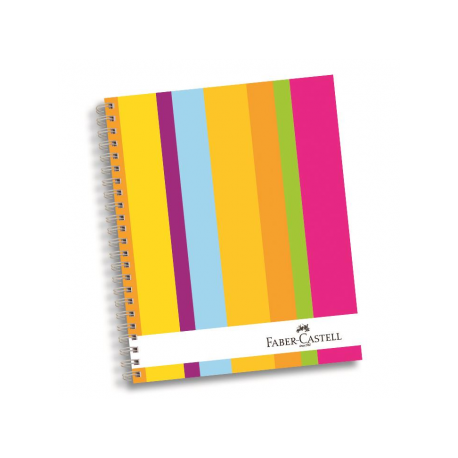 Caiet Birou Spira 120 File 4 Subiecte Coperta Color Faber-Castell
