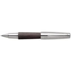 Roller E-Motion Pearwood Negru Faber-Castell