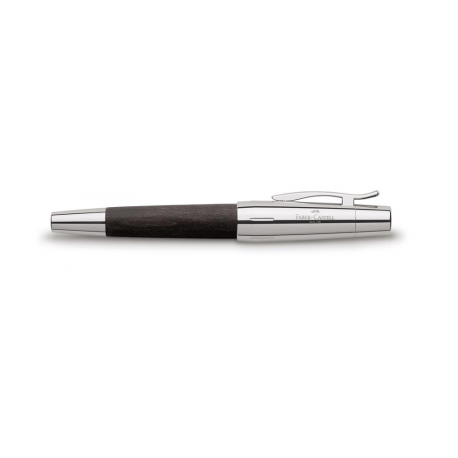 Stilou E-Motion Pearwood/Negru F Faber-Castell