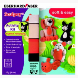 Set activitati Sculpey prieteni Eberhard Faber