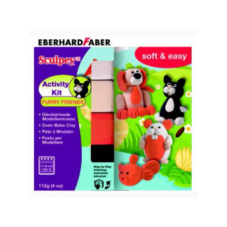 Set activitati Sculpey prieteni Eberhard Faber