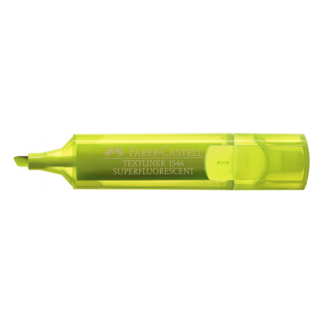 Textmarker Galben Superfluorescent 1546 Faber-Castell