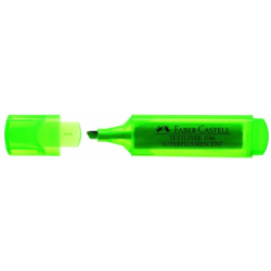 Textmarker Verde Superfluorescent 1546 Faber-Castell