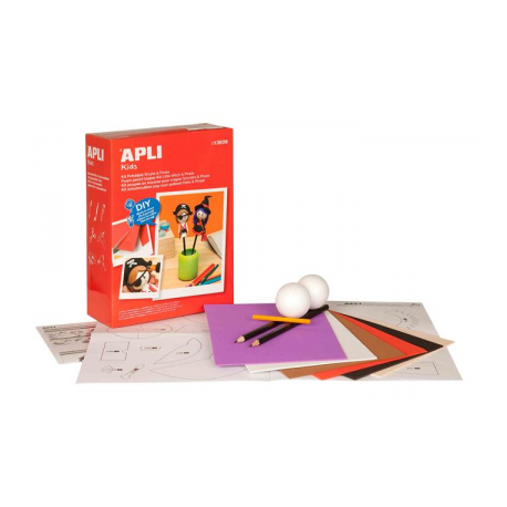Kit Apli pentru crearea papusilor Vrajitoare si Pirat