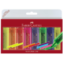 Textmarker Set 8 Superfluorescent 1546 Faber-Castell