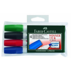 Marker Whiteboard Set 4 Winner 152 Faber-Castell