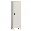Fiset metalic Premium 4 rafturi A60 cu picioare, 600x400x1920 mm (LxlxH), 50 kg/polita, Asamblat, inchidere 3 puncte, PLUS