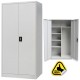 VESTIAR FISET METALIC 4 POLITE SI SPATIU PT. HAINE CU BARA, 900x400x1800 mm (LxlxH), 60 kg/polita, Neasamblat, PLUS