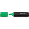 Textmarker, corp plastic, dreptunghiular, negru, capac in culoarea scrierii, varf retezat, 2 - 5 mm,