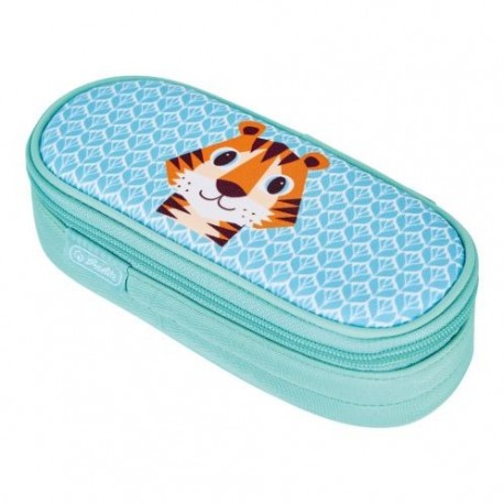 NECESSAIRE OVAL, MOTIV CUTE ANIMALS TIGER