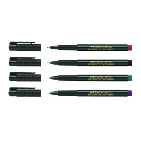 Liner 0.4 mm Albastru Finepen 1511 Faber-Castell