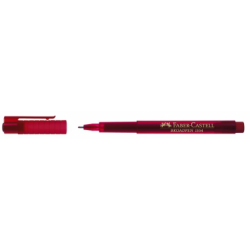 Liner 0.8 mm Rosu Broadpen 1554 Faber-Castell