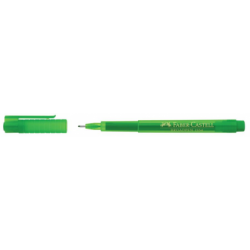 Liner 0.8 mm Verde Broadpen 1554 Faber-Castell