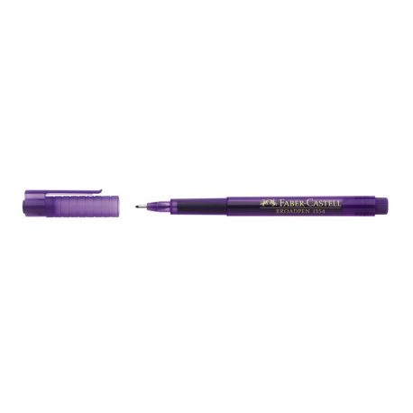 Liner 0.8 mm Violet Broadpen 1554 Faber-Castell