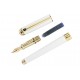 DIPLOMAT Excellence A2 - Pearl White Gold - stilou cu penita M, aurita 14kt.