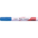 Marker cu vopsea PENAC, rezistent la temperaturi inalte, varf rotund, grosime scriere 2-4mm - albast