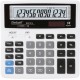 Calculator de birou, 14 digits, 156 x 156 x 30 mm, Rebell BDC 314 BX - alb