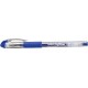 Pix cu gel ARTLINE Softline 1500, rubber grip, varf 0.7mm - albastru