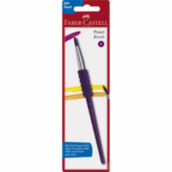 Pensula Soft Touch NR.6 Violet Varf Rotund Faber-Castell