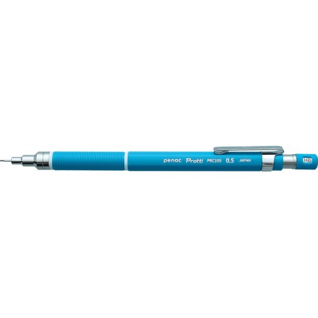 Creion mecanic profesional PENAC Protti PRC-105, 0.5mm, con metalic cu varf cilindric fix - bleu