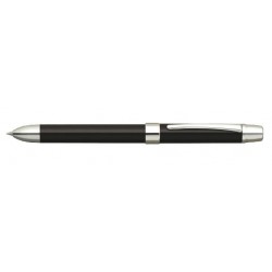 Pix multifunctional PENAC Ele-001 opaque, doua culori + creion mecanic 0.5mm, in cutie cadou - negru