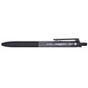 Pix PENAC X-Beam XB-107, rubber grip, 0.7mm, clema plastic, corp negru - scriere neagra