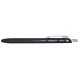 Pix PENAC X-Beam XB-107, rubber grip, 0.7mm, clema metalica, corp negru - scriere neagra