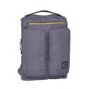 Rucsac CATERPILLAR Code - Quest Commuter, material 420D hexagonal, 2 buzunare exterioare - gri inchi