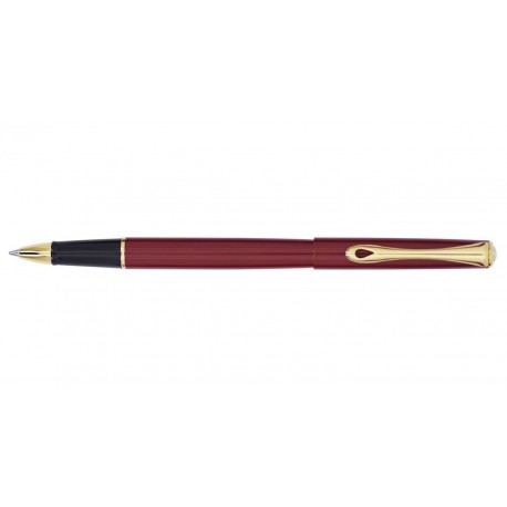 Roller Diplomat Traveller - dark red gold