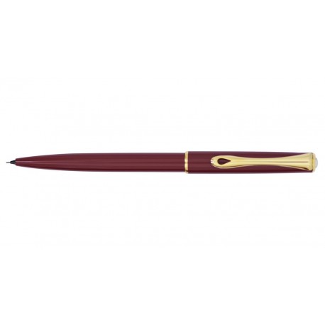 Creion mecanic 0.5mm Diplomat Traveller - dark red gold