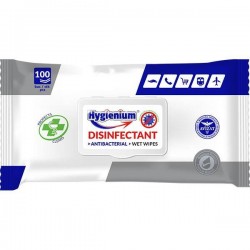 Servetele umede dezinfectante Hygienium, 100buc/pachet
