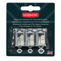 Rezerva ascutitoare electrica DERWENT Professional, pentru 2302332, 3 buc/ set, gri