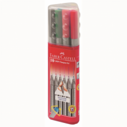 Liner 0.4 mm Grip set 10 Faber-Castell