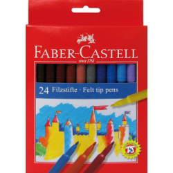 Carioci 24 culori Faber-Castell