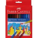 Carioci 24 culori Faber-Castell