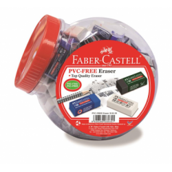 Radiera Creion Dust-Free Borcan 150 Buc Faber-Castell