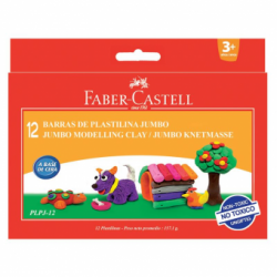 Plastilina 12 Culori 160G Faber-Castell
