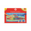 Carioci 24 culori Cu Varf Retractabil Faber-Castell