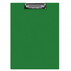 Clipboard dublu A4, plastifiat PP, DONAU - verde