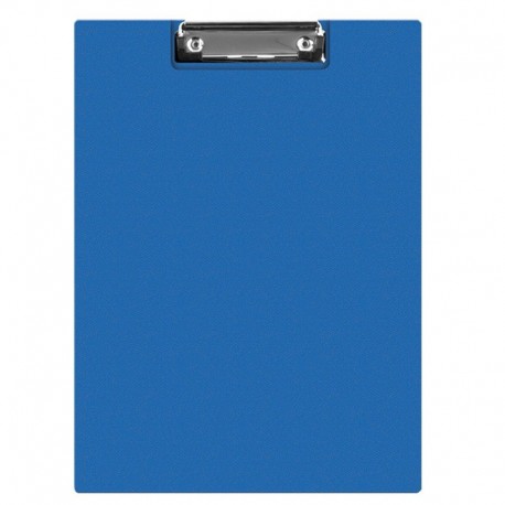 Clipboard dublu A4, plastifiat PP, DONAU - albastru