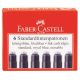 Cartuse Cerneala Mici Albastre 6 Buc/Cutie Faber-Castell