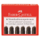 Cartuse Cerneala Mici Negre 6 Buc/Cutie Faber-Castell