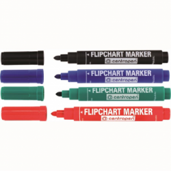 Marker Flipchart 4/set 2.5 mm 8550 Centropen