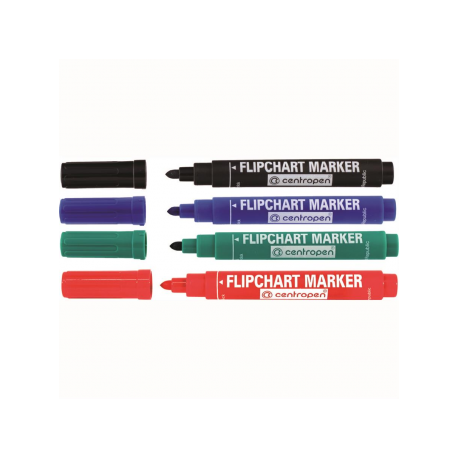 Marker Flipchart 4/set 2.5 mm 8550 Centropen